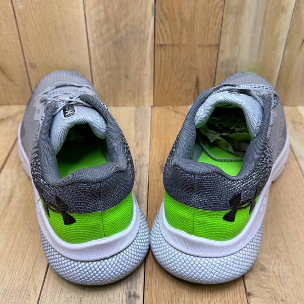 Under Armour HOVR Turbulence 2 Men’s Running Shoes Size 9 Gray/Green - Picture 5 of 15